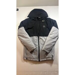 Nike Shield Vanderbilt Commodores On-Field Hooded Jacket Heavy Small Black Grey
